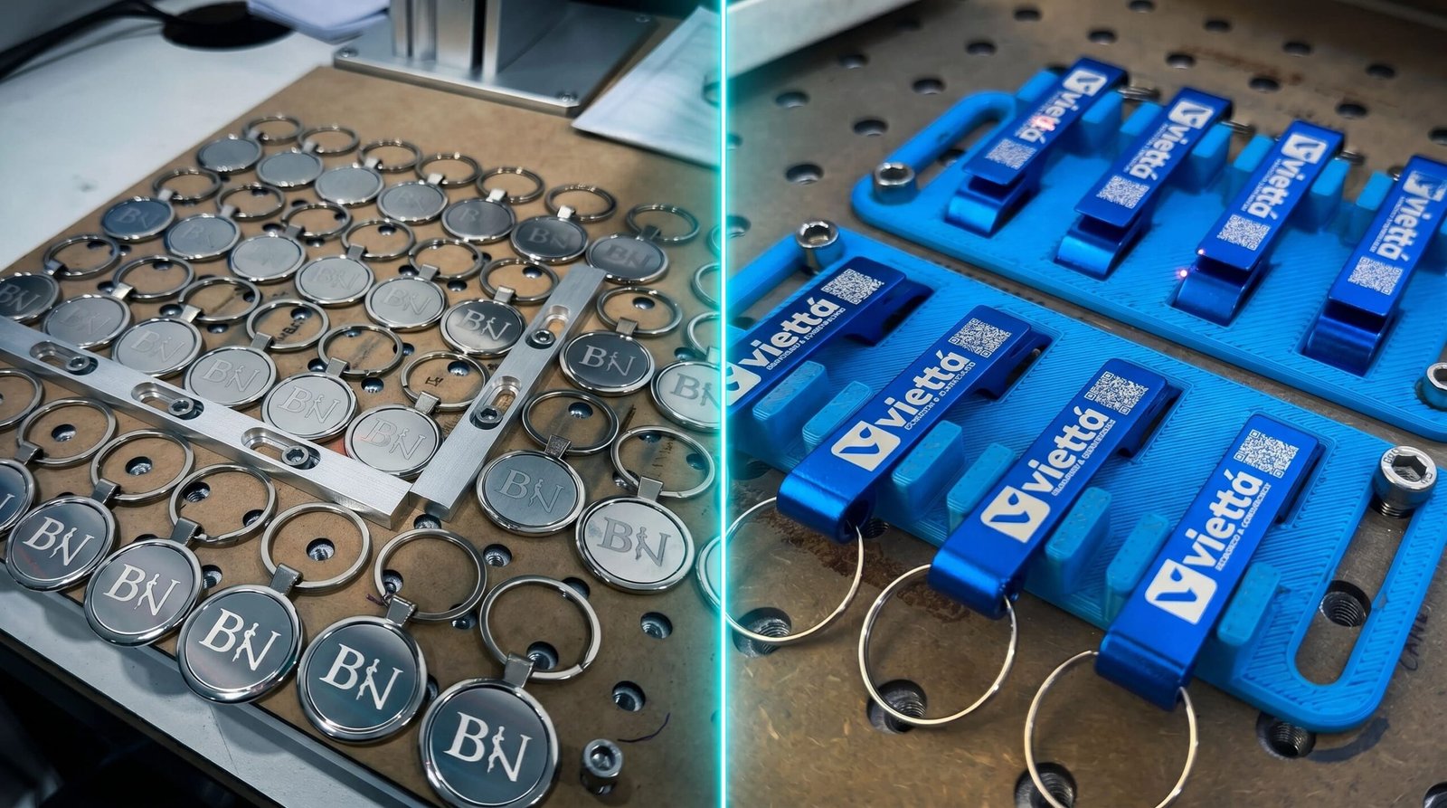 Chaveiros Personalizados com Gravação a Laser